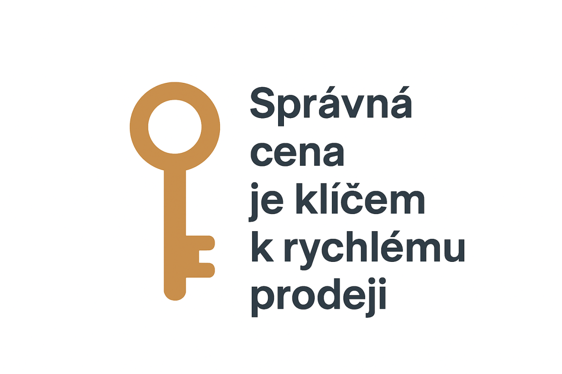 Správná cena je klíčem k rychlému prodeji
