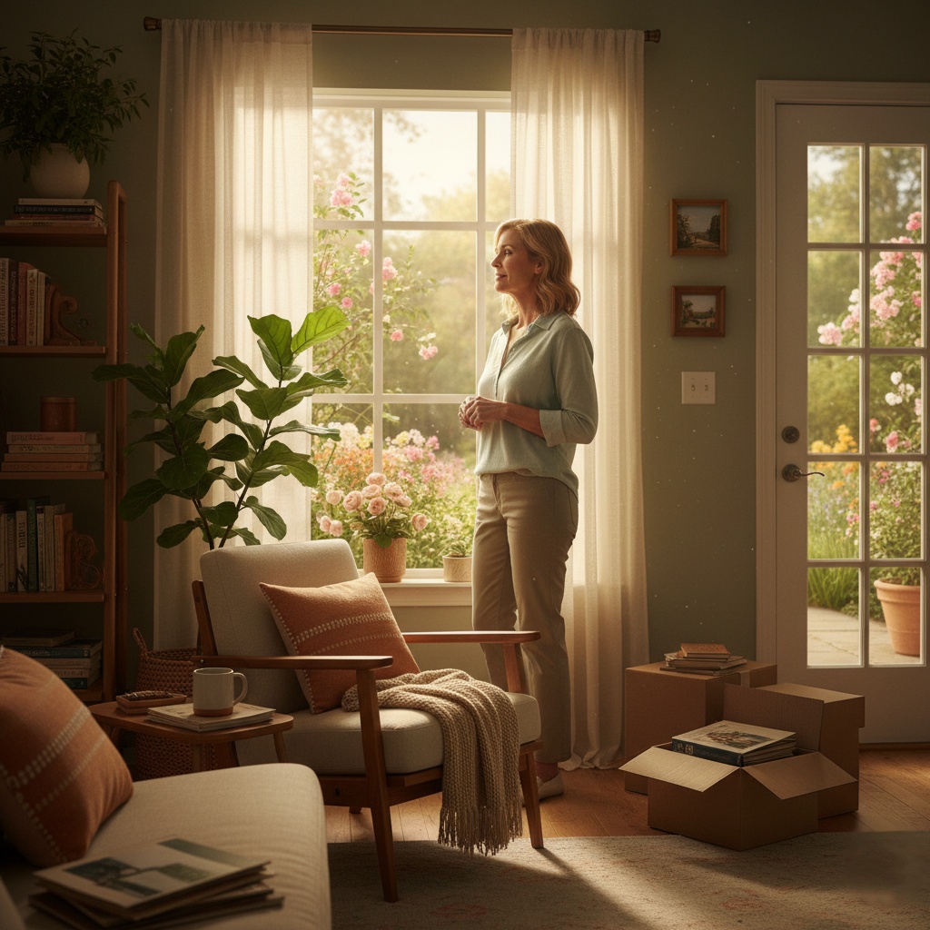 Když je dům moc velký: klidná změna bydlení